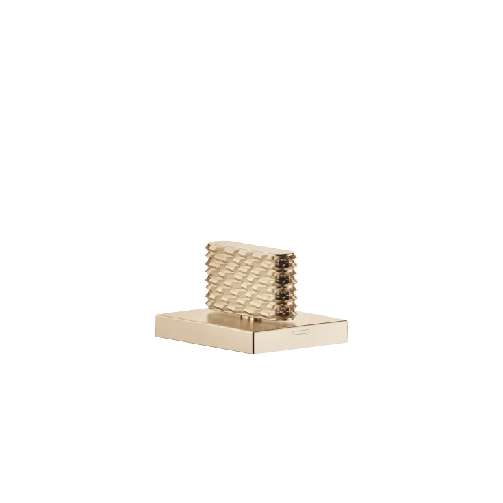 CL.1 Deck valve clockwise closing cold - Brushed Champagne (22kt Gold) - 20 006 705-46