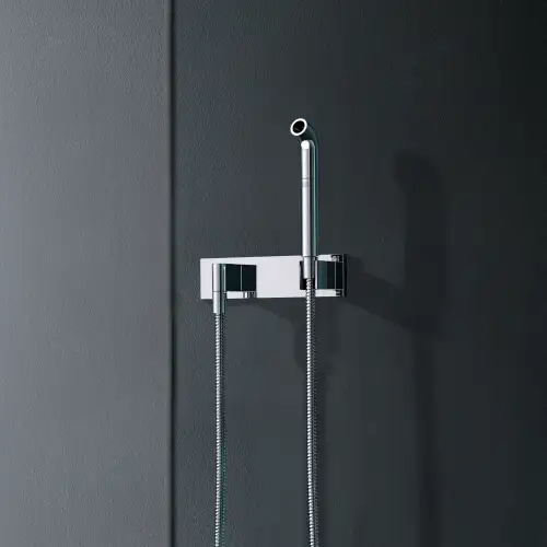 Tube de déversement sur plaque de recouvrement - Chrome - 27 838 979-00