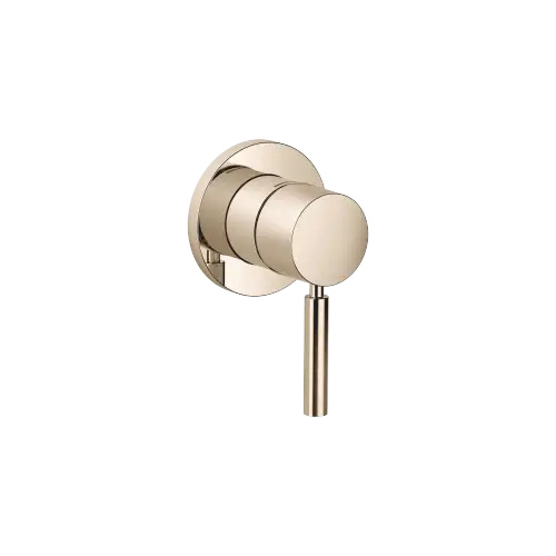 Miscelatore monocomando incasso con piastra di copertura - Light Gold (PVD) - 36 060 660-26
