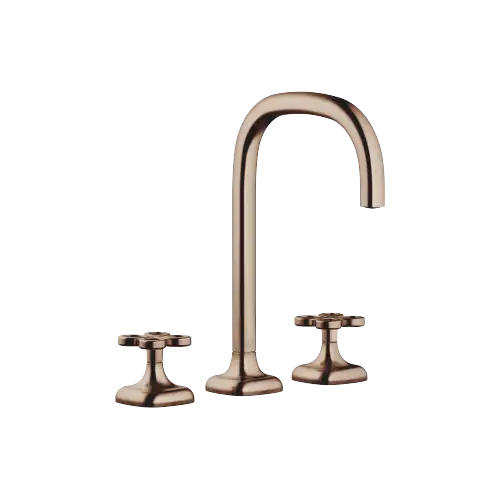 Three-hole basin mixer without pop-up waste - 20 713 424-42