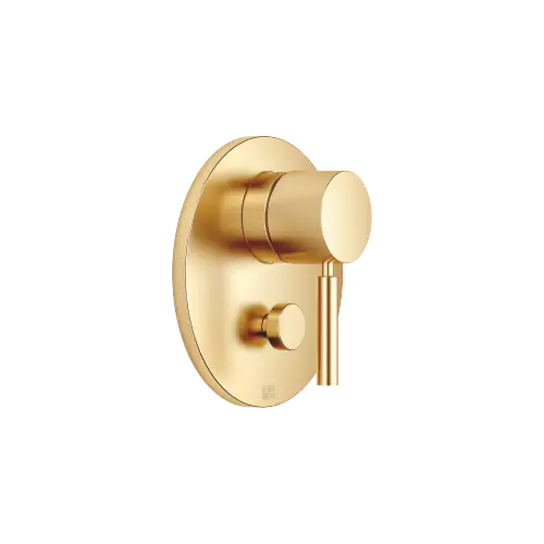 Pressure Balance Valve with diverter - Brushed Durabrass (23kt Gold) - 36 915 660-28
