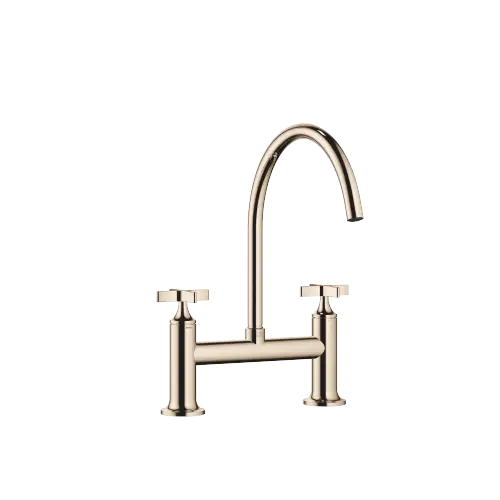 VAIA Zweiloch-Brückenbatterie für Spül-/ Profibrause - Champagne (22kt Gold) - 19 825 809-47
