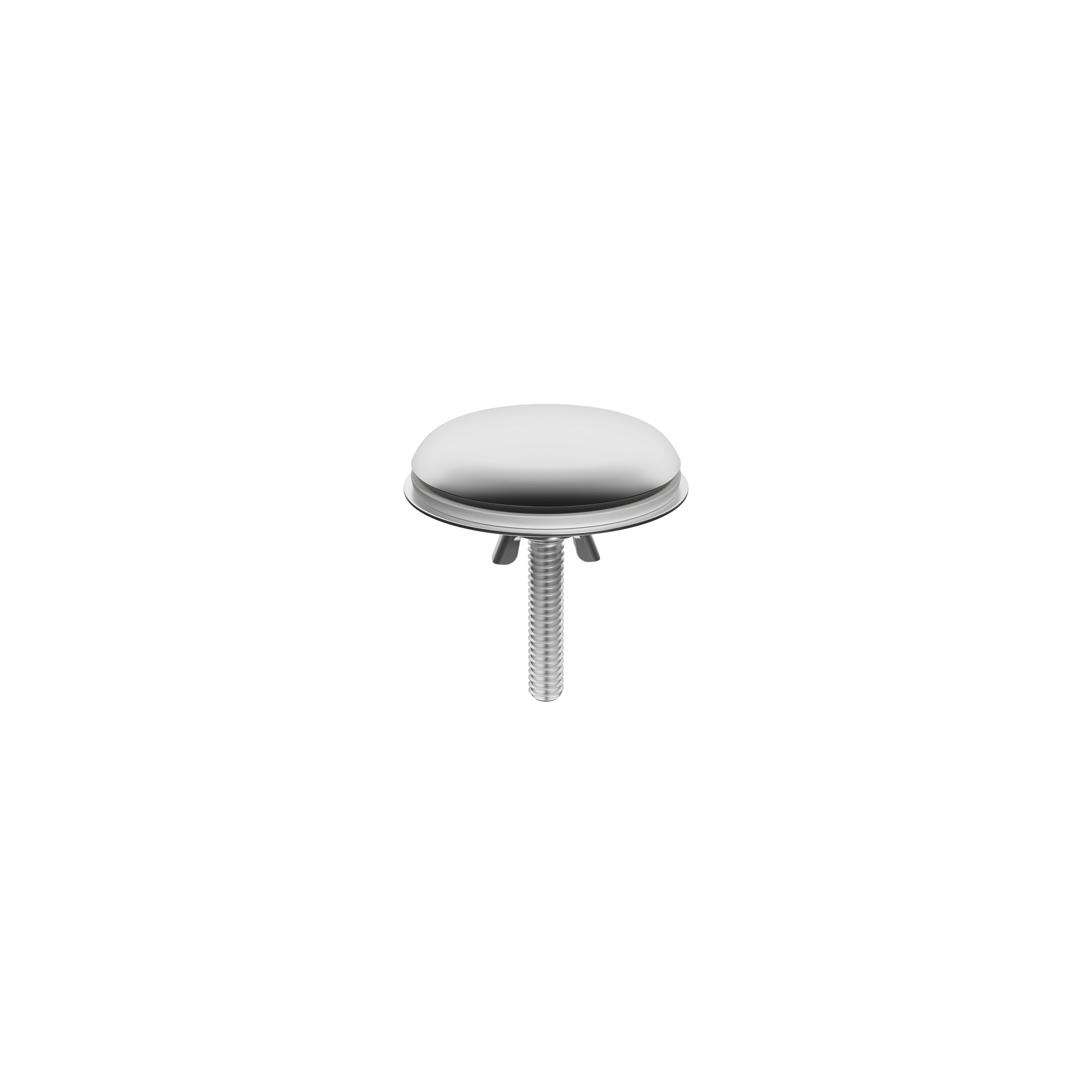 SERIES-VARIOUS Brushed Chrome : Cover for tap hole