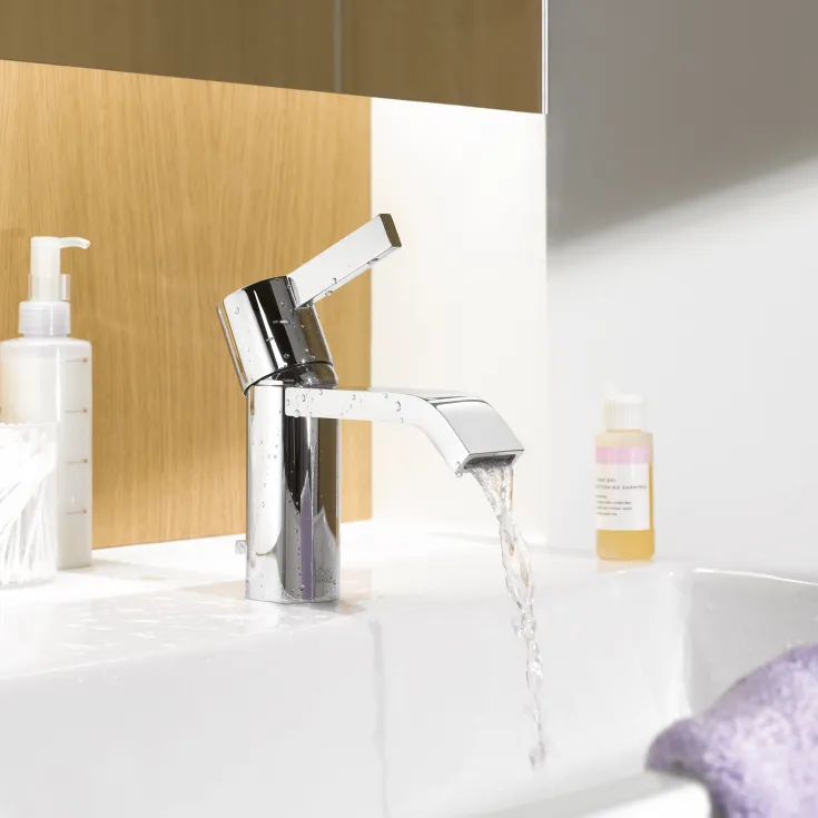IMO Single-lever basin mixer with pop-up waste - Chrome - 33 500 670-00
