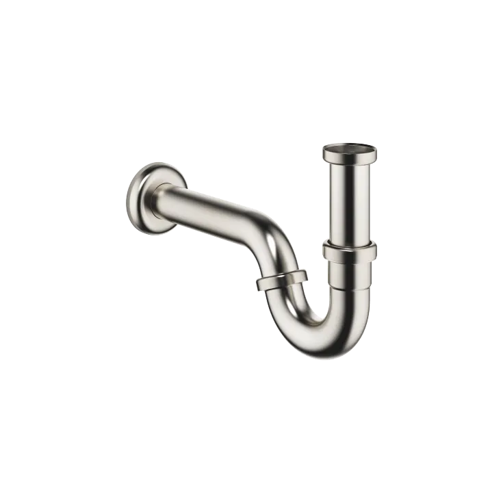 Sifón para bidet 1 1/4" - Platino cepillado - 10 050 970-06