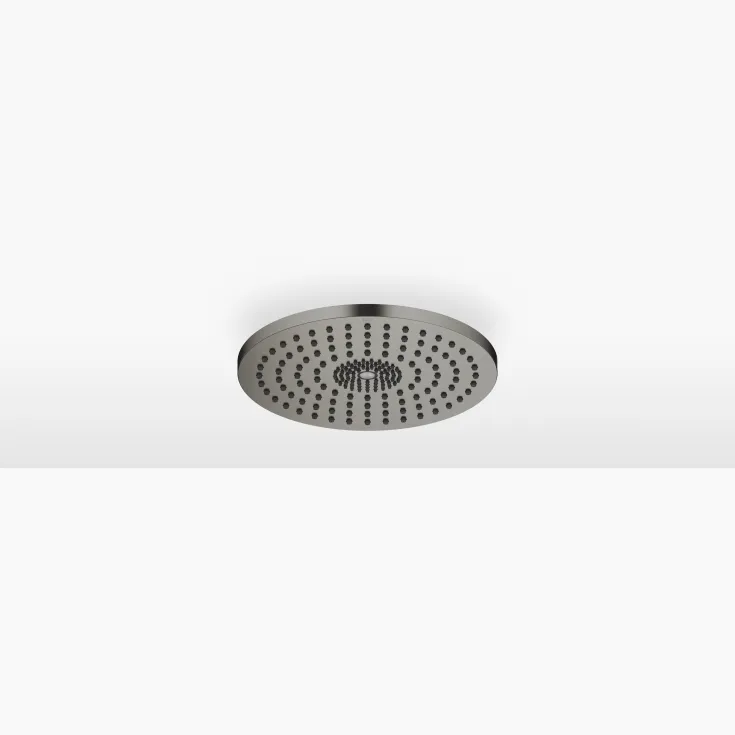 Regenbrause für Deckenanbindung mit Licht 300 mm - Dark Platinum gebürstet - 28 032 970-99