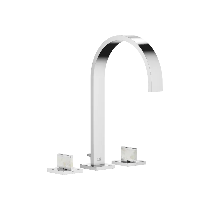 mem-three-hole-lavatory-mixer-with-drain-nature-squared-pearl-shell