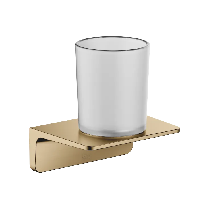 Glashalter - Dark Brass gebürstet (PVD) - 83 400 976-39