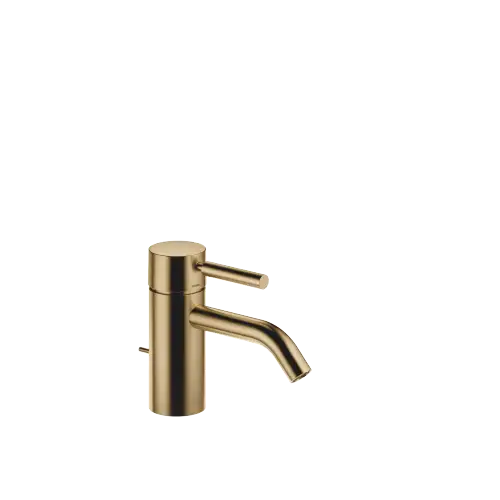 META Single-lever basin mixer with pop-up waste - Brushed Dark Brass (PVD) - 33 501 660-39