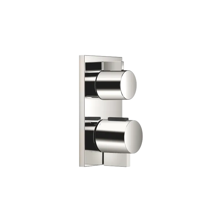 Concealed thermostat with one-way diverter - Platinum - 36 425 670-08 0010