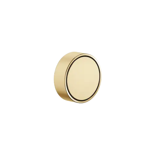 CYO Wall valve clockwise closing 3/4" - Durabrass / Brushed Durabrass (23kt Gold) - Set containing 1 articles