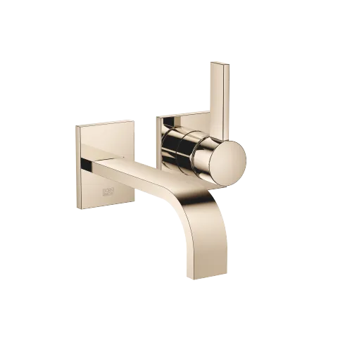 MEM Waschtisch-Wand-Einhandbatterie ohne Ablaufgarnitur - Champagne (22kt Gold) - 36 860 782-47