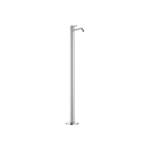 META Single-lever basin mixer with stand pipe without pop-up waste - Brushed Chrome - 22 584 660-93