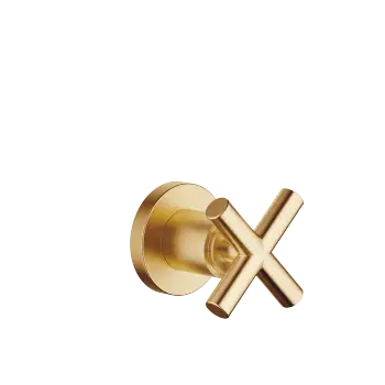 TARA Volume Control clockwise-closing 1/2" - Brushed Durabrass (23kt Gold) - 36 607 892-28