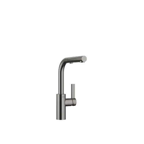 ELIO Single-lever mixer Pull-out with spray function - Brushed Dark Platinum - 33 871 790-99