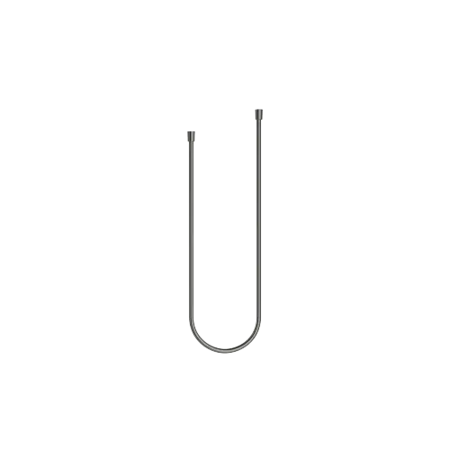 Plastic shower hose 1/2" x 1/2" x 1750 mm - Brushed Dark Platinum - 28 102 970-99