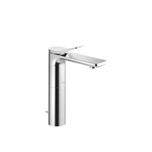LISSÉ Single-lever basin mixer with raised base with pop-up waste - Chrome - 33 506 845-00