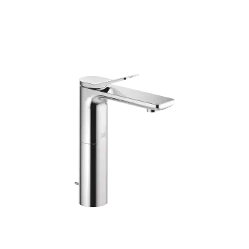 LISSÉ Mitigeur monocommande de lavabo avec pied surélevé avec garniture d'écoulement - Chrome - 33 506 845-00