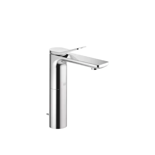 LISSÉ Mitigeur monocommande de lavabo avec pied surélevé avec garniture d'écoulement - Chrome - 33 506 845-00
