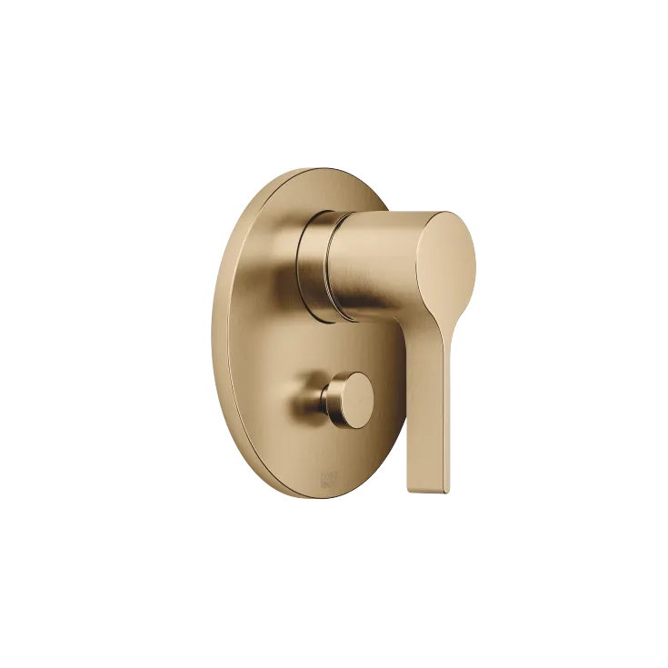 VAIA Concealed single-lever mixer with diverter - Brushed Dark Brass - 36 120 809-39