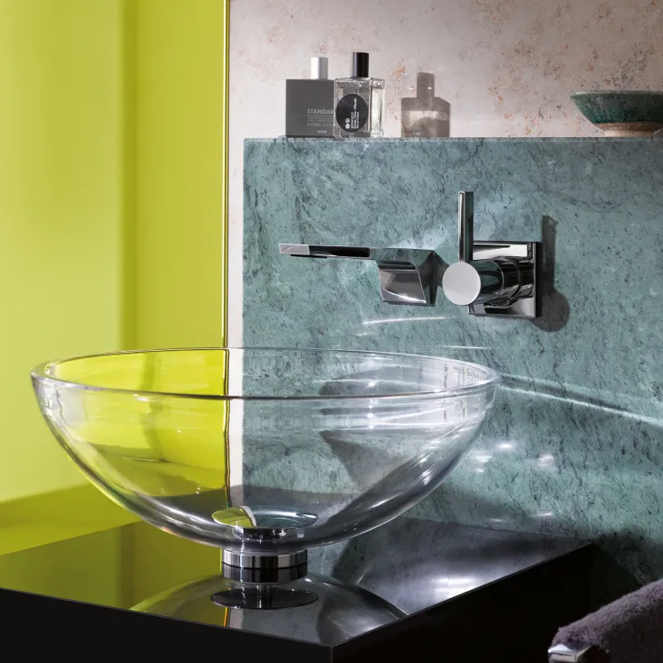 CL.1 Mitigeur monocommande de lavabo mural sans garniture d’écoulement - Chrome - 36 860 705-00