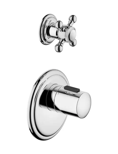 MADISON xTOOL Thermostat module with 1 valve - Brushed Dark Brass (PVD) - Set containing 2 articles