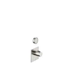 CYO xTOOL Modulo termostato con 1 rubinetto 1/2" - Platinato spazzolato - Set contenente 3 articoli
