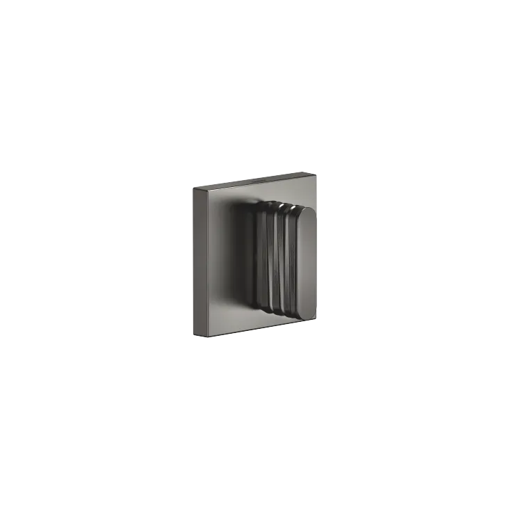 CL.1 Robinet d’arrêt à encastrer fermant à gauche chaud 1/2" - Dark Platinum brossé - 36 617 707-99