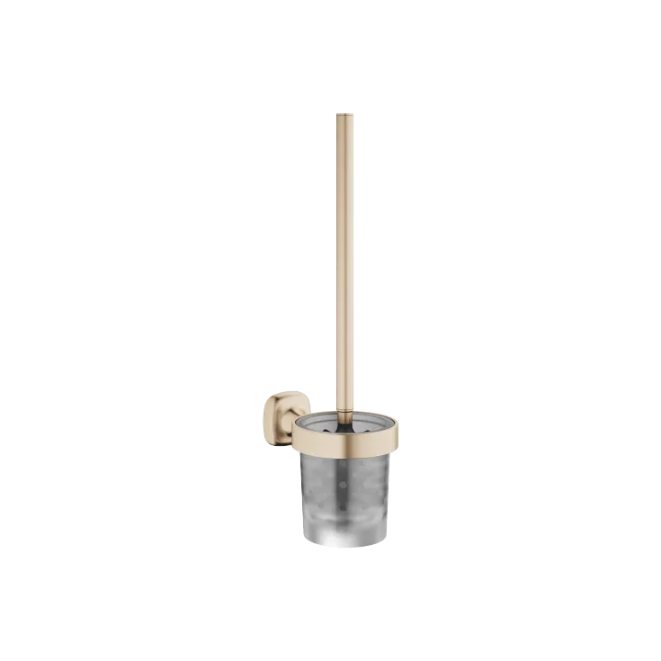 COYA Toilet brush set , wall model - Brushed Champagne (22kt Gold) - 83 900 404-46