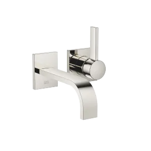 MEM Wall-mounted single-lever basin mixer without pop-up waste - Platinum - 36 860 782-08 0010