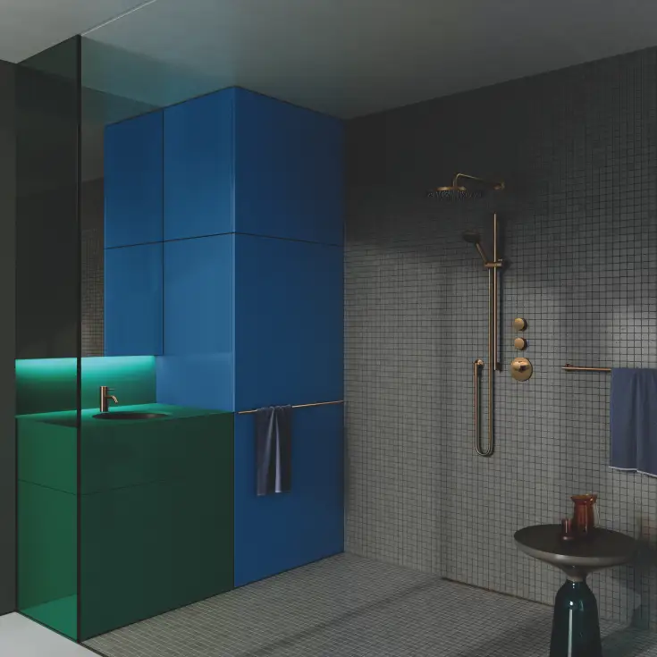 Premium design rain shower minimalistic