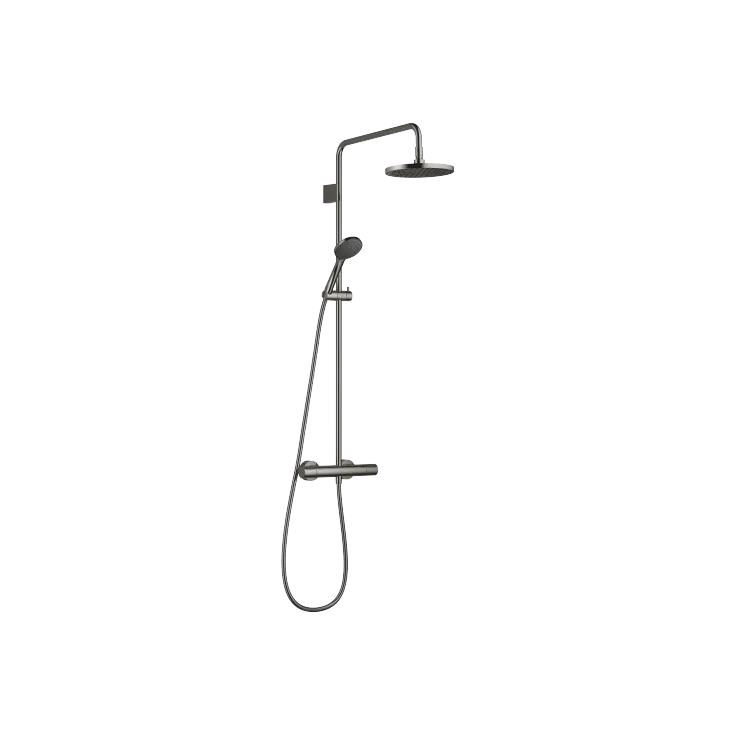 Shower pipe with shower thermostat with hand shower set FlowReduce - Set containing 2 articles