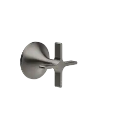 VAIA Wall valve clockwise closing 1/2" - Brushed Dark Platinum - 36 607 809-99