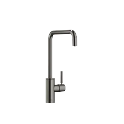 META SQUARE Einhebelmischer für Spül-/ Profibrause - Dark Platinum gebürstet - 33 826 861-99