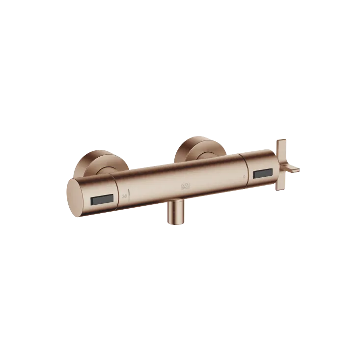 VAIA Mitigeur thermostatique de douche - Bronze brossé - Set contenant 1 articles
