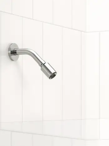 Head shower_wall_Chrome_close-up