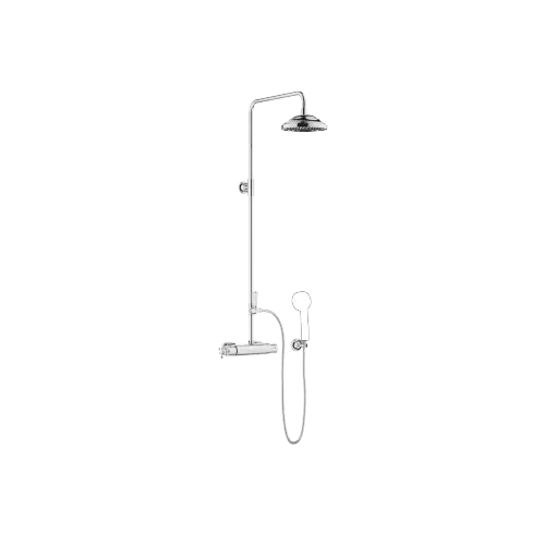 MADISON Showerpipe with shower thermostat without hand shower 200 mm - Chrome - 34 459 360-00 0050