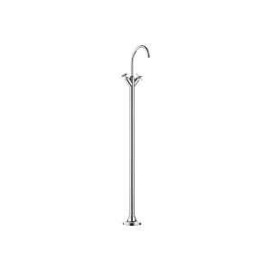 VAIA Single-hole basin mixer with stand pipe without pop-up waste - Chrome - 22 585 809-00
