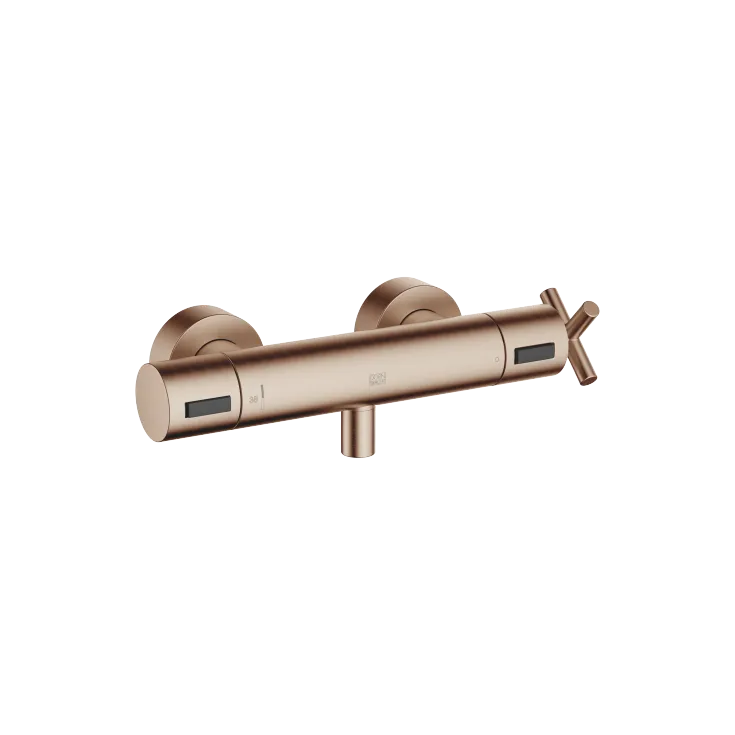 TARA Shower thermostat - Brushed Bronze - Set containing 1 articles