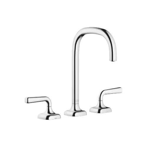 COYA Three-hole basin mixer with pop-up waste - Chrome - 20 713 414-00