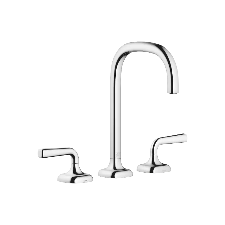 COYA Three-hole basin mixer with pop-up waste - Chrome - 20 713 414-00