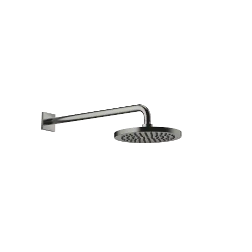 Regenbrause mit Wandanbindung 220 mm - Dark Platinum gebürstet - 28 647 670-99