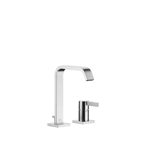 IMO Mitigeur de lavabo à 2 trous avec garniture d'écoulement - Chrome brossé - 29 217 671-93 0010