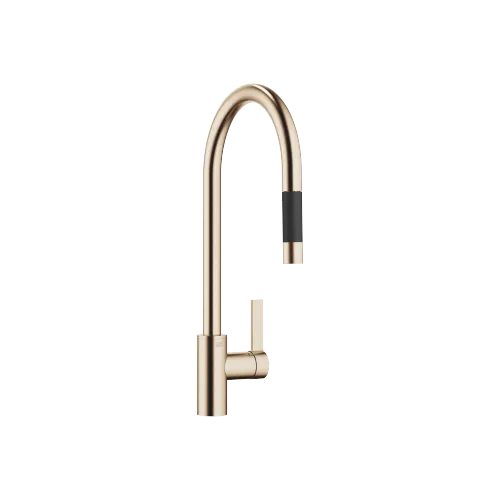 TARA ULTRA Einhebelmischer Pull-down mit Brausefunktion - Champagne gebürstet (22kt Gold) - 33 870 875-46