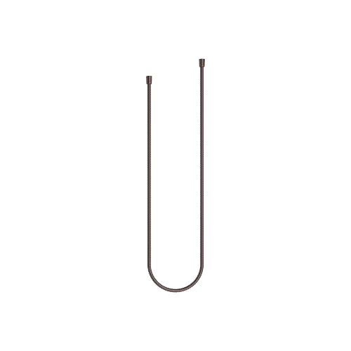 Metal shower hose 1/2" x 1/2" x 1750 mm - Brushed Dark Bronze (PVD) - 28 204 970-43