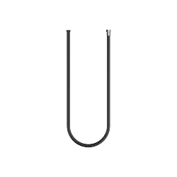 WATER TUBE Kneipp hose black 2000 mm - Brushed Platinum - 28 286 979-06