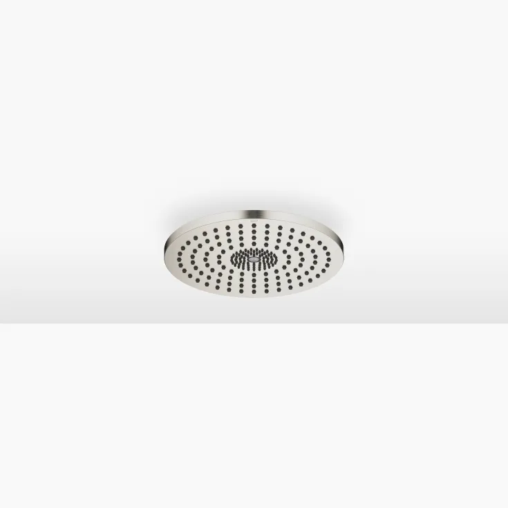 Pomme de douche arrosoir pour fixation au plafond Avec lumière 300 mm - Platine brossé - 28 032 970-06