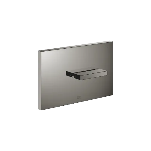 Abdeckplatte für WC-UP-Spülkasten der Firma TeCe - Dark Chrome - 12 660 979-19