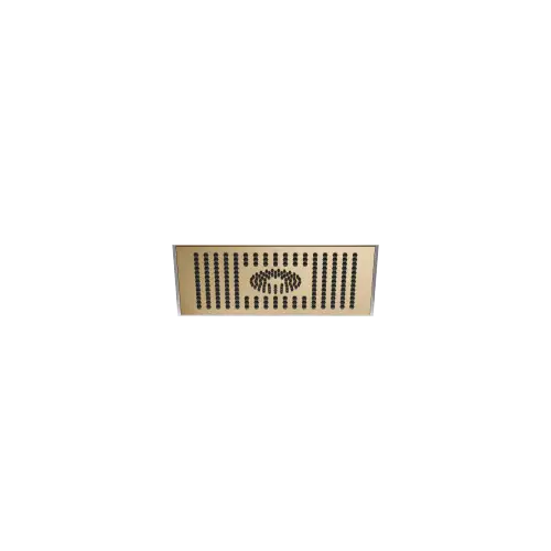 Rainshower for recessed ceiling installation 300 x 240 mm - Brushed Dark Brass (PVD) - 28 043 980-39 0050