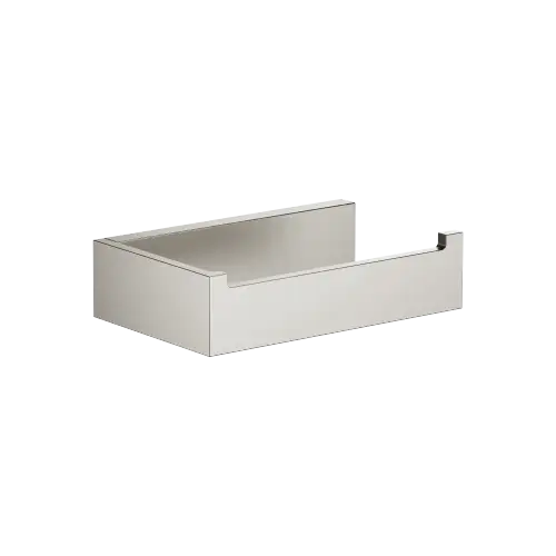 Tissue holder without cover - Brushed Platinum - 83 500 780-06